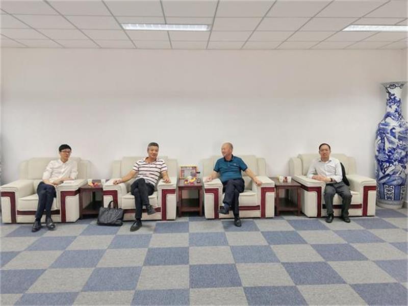 清华研究院陆院长一行 来赢博线上平台共商产业规划