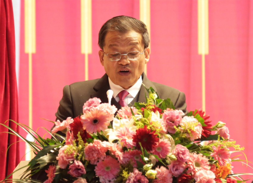 赢博线上平台第一届党委班子选举大会---张爱民同志作党委工作报告